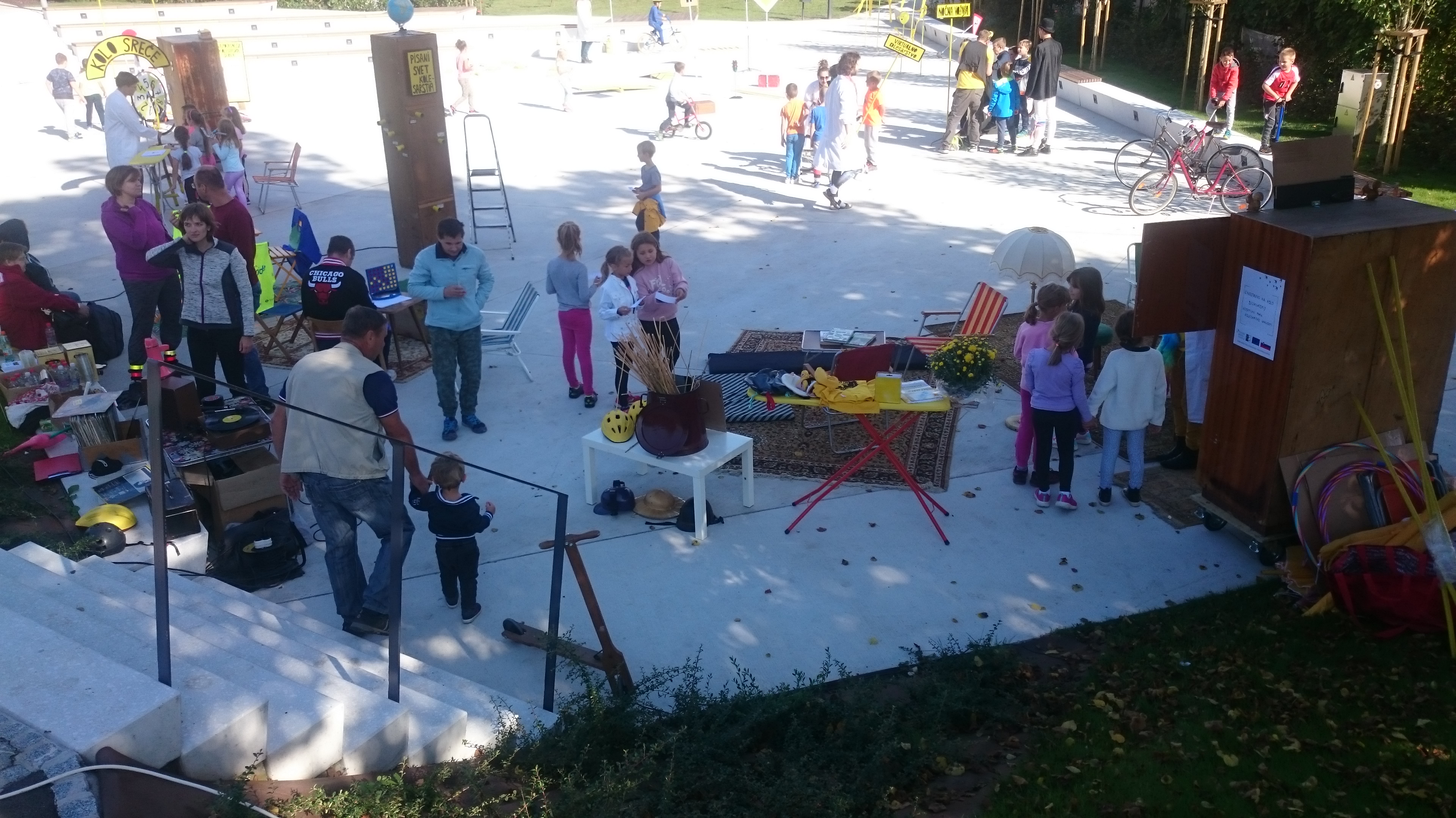 Biciklatorij - zabavno poučni park kolesarjenja - Občina Medvode